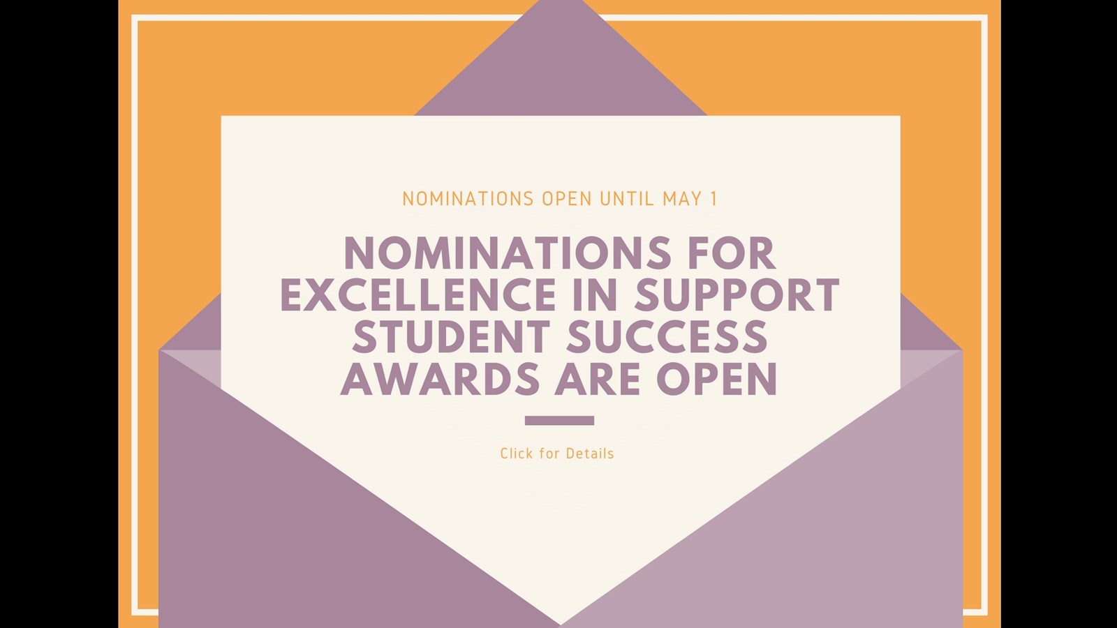Nominations open
